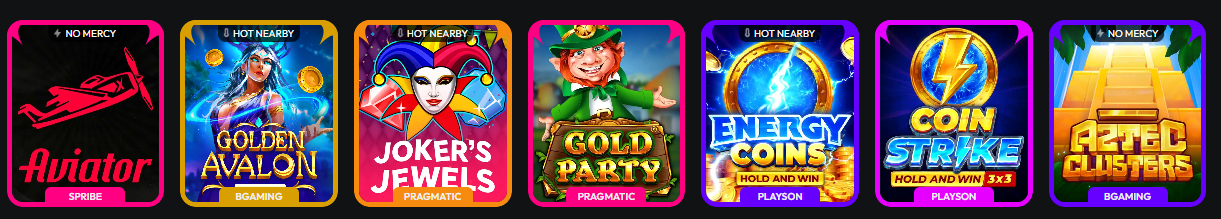 Top Games bei Hispin Casino – Slots, Live Casino und Jackpots